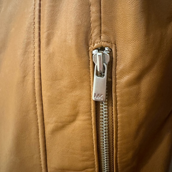 Michael Kors Leather Jacket - Picture 3 of 5
